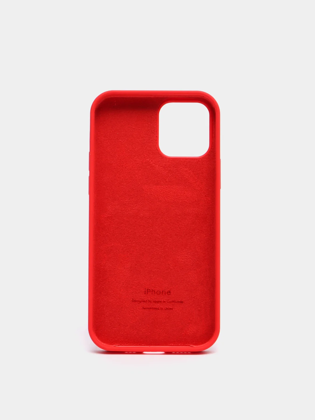 Красный чехол Silicone Case для iPhone 12-13 Pro