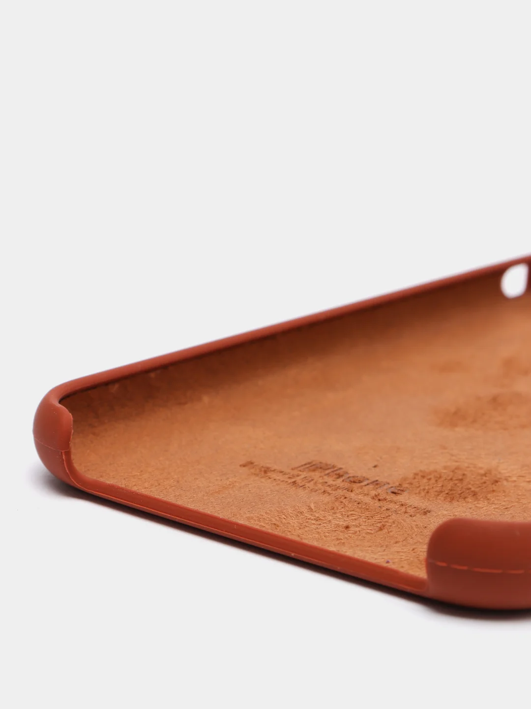 Шоколадный чехол Silicone Case для iPhone 12-13 Pro