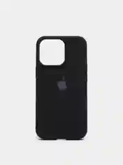 Черный чехол Silicone Case для iPhone 12-13 Pro