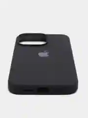 Черный чехол Silicone Case для iPhone 12-13 Pro