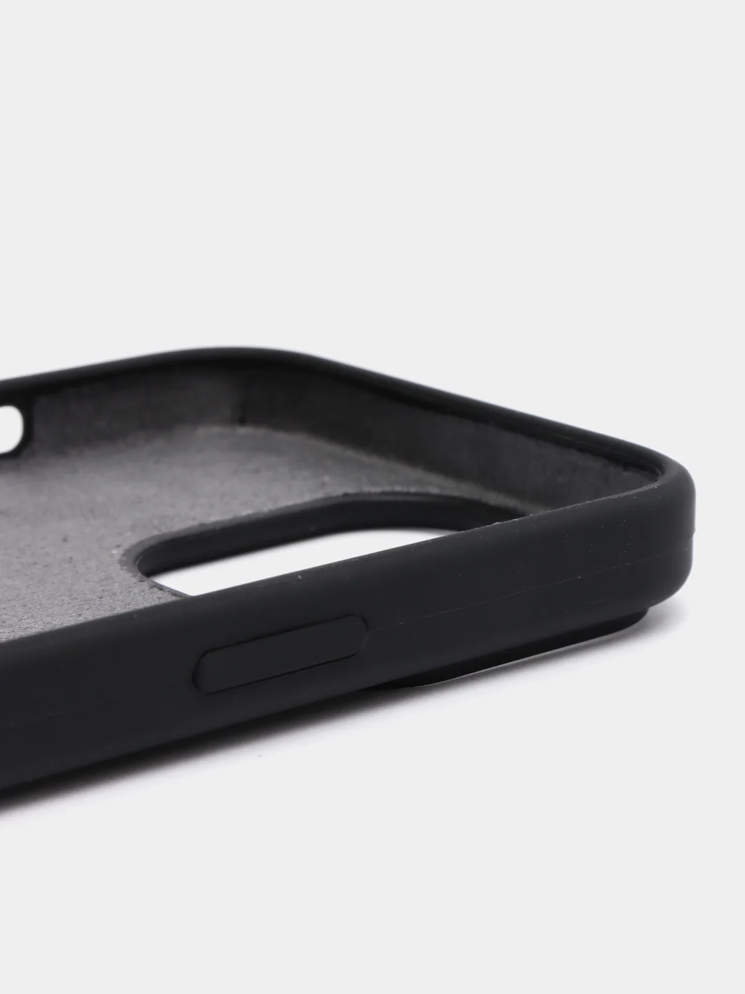 Черный чехол Silicone Case для iPhone 12-13 Pro