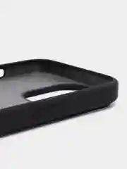 Черный чехол Silicone Case для iPhone 12-13 Pro
