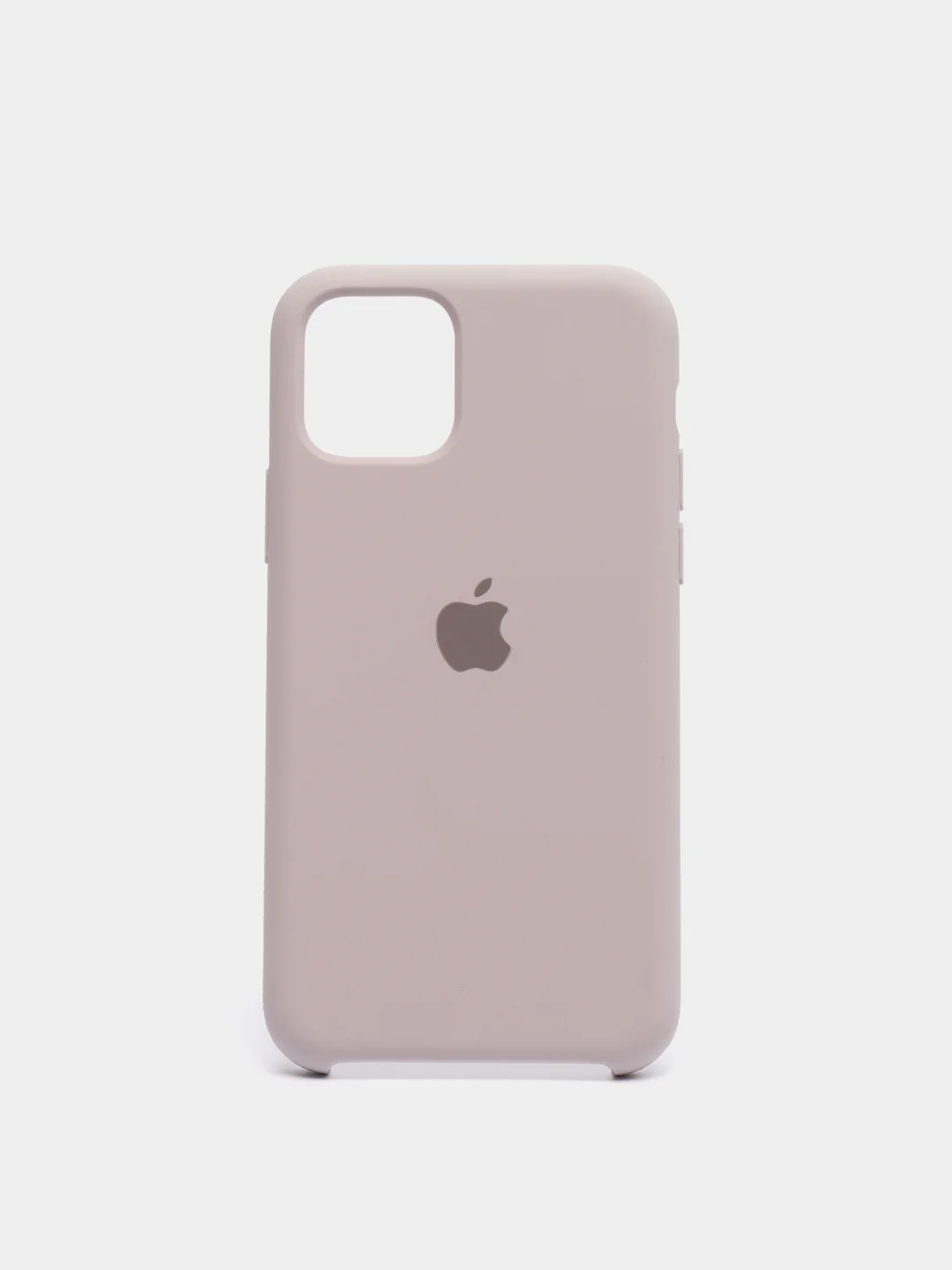 Серый меланж чехол Silicone Case для iPhone 12-13 Pro