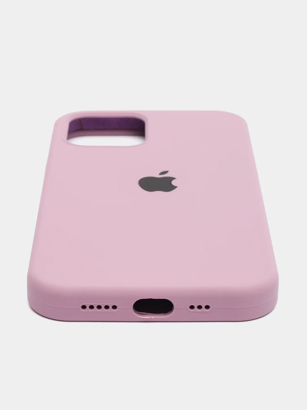 Сиреневый чехол Silicone Case для iPhone 12-13 Pro