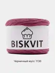 Оранжевый пряжа Трикотажная Biskvit 100% Хлопок 330г 100м ( Бисквит Часть 1 )