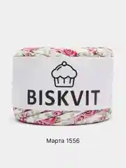 Тёмно-бордовый пряжа Трикотажная Biskvit 100% Хлопок 330г 100м ( Бисквит Часть 1 )