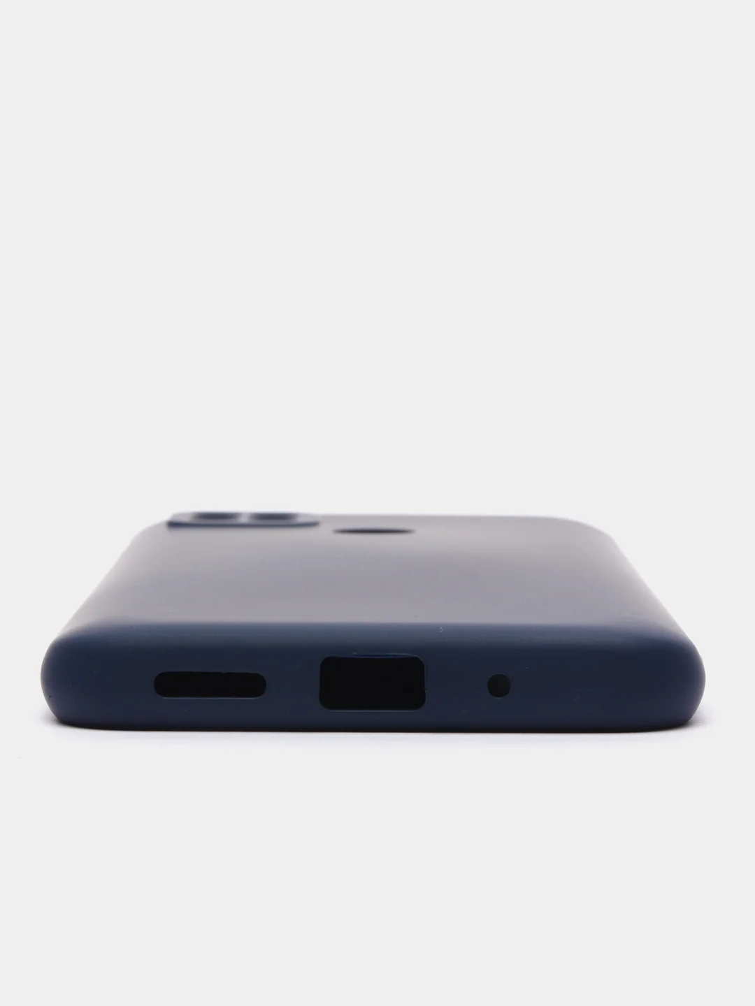 Темно-синий чехол для Xiaomi 10A, 10C, 9C, 9A, Note 11, Mi 12 Lite, 12X, с бортами, защитой камеры