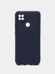 Темно-синий чехол для Xiaomi 10A, 10C, 9C, 9A, Note 11, Mi 12 Lite, 12X, с бортами, защитой камеры