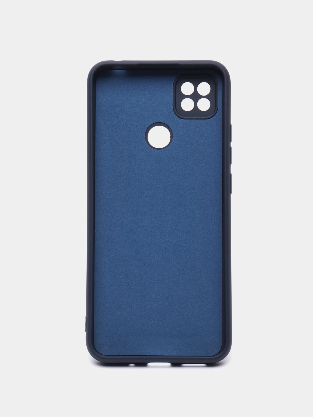 Темно-синий чехол для Xiaomi 10A, 10C, 9C, 9A, Note 11, Mi 12 Lite, 12X, с бортами, защитой камеры