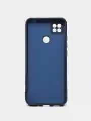 Темно-синий чехол для Xiaomi 10A, 10C, 9C, 9A, Note 11, Mi 12 Lite, 12X, с бортами, защитой камеры