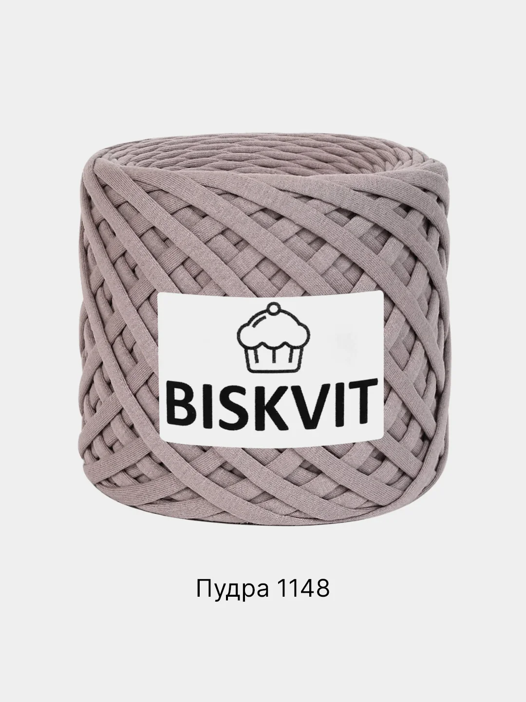 Карамельный пряжа Трикотажная Biskvit 100% Хлопок 330г 100м ( Бисквит Часть 1 )