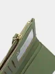 Лесной зеленый кошелек женский Boershi c замком
