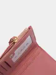 Коралловый меланж кошелек женский Boershi c замком