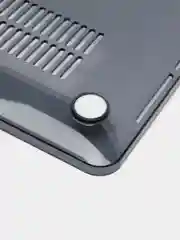 Хром чехол-накладка (прозрачная) для ноутбука Apple Macbook (чехол для Макбука)