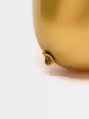 Золотой воздушный шар двойной, латексный, 30 см, 1, 10, 20