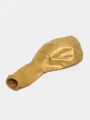 Золотой воздушный шар двойной, латексный, 30 см, 1, 10, 20