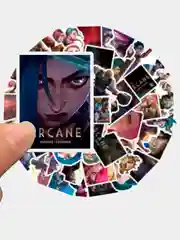 Стикеры наклейки для скрапбукинга Аркеин Arcane №2 /50 шт/ стикерпак