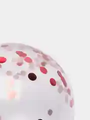 Красный прозрачный воздушный шар, красный, 30 см, 1, 10, 20 шт