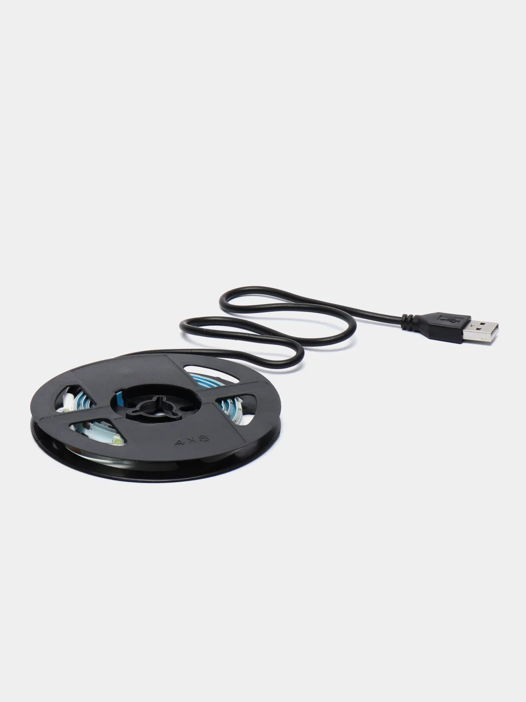 Белый светодиодная LED лента, с USB,  влагозащитная, 1 м