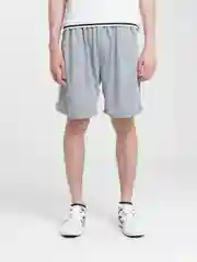 Серый металлик мужские спортивные шорты