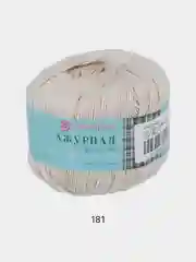 Прозрачный пряжа Пехорка Ажурная 100% мерсеризованный хлопок 50г 280м