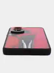 Розовый чехол с ярким рисунком/принтом на Huawei Nova 9 SE (Хуавей Нова 9 СЕ)