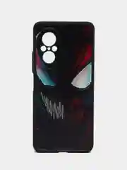 Черный чехол с ярким рисунком/принтом на Huawei Nova 9 SE (Хуавей Нова 9 СЕ)