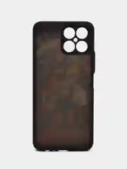 Оранжевый чехол с рисунком на Huawei Honor X8 ( Хуавей Хонор Х8)