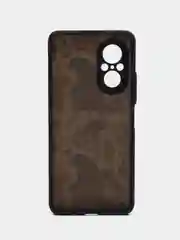 Тёмно-бордовый чехол с ярким рисунком/принтом на Huawei Nova 9 SE (Хуавей Нова 9 СЕ)