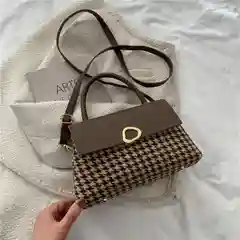 Черный сумка женская, через плечо, из экокожи