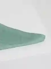Зелёный хаки однотонный платок 90х90