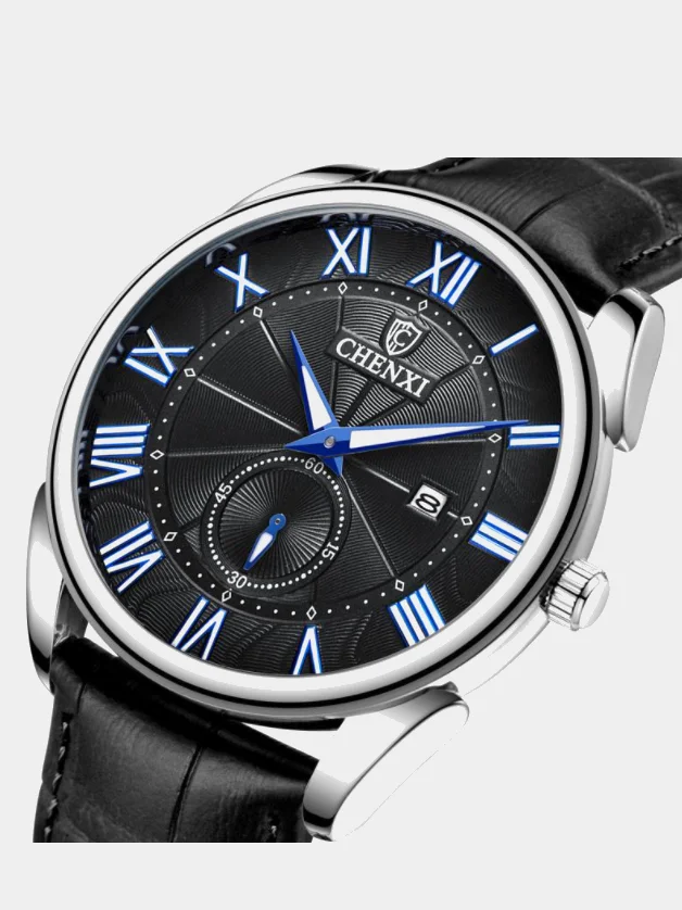 Белый часы наручные мужские Chenxi CX-8219