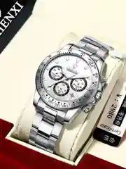 Белый часы наручные мужские Chenxi CX-908 хронометр