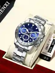 Белый часы наручные мужские Chenxi CX-908 хронометр
