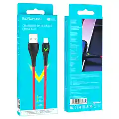 Черный кабель для зарядки и передачи данных BOROFONE BX65, 3 вида, 1 м