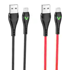 Черный кабель для зарядки и передачи данных BOROFONE BX65, 3 вида, 1 м