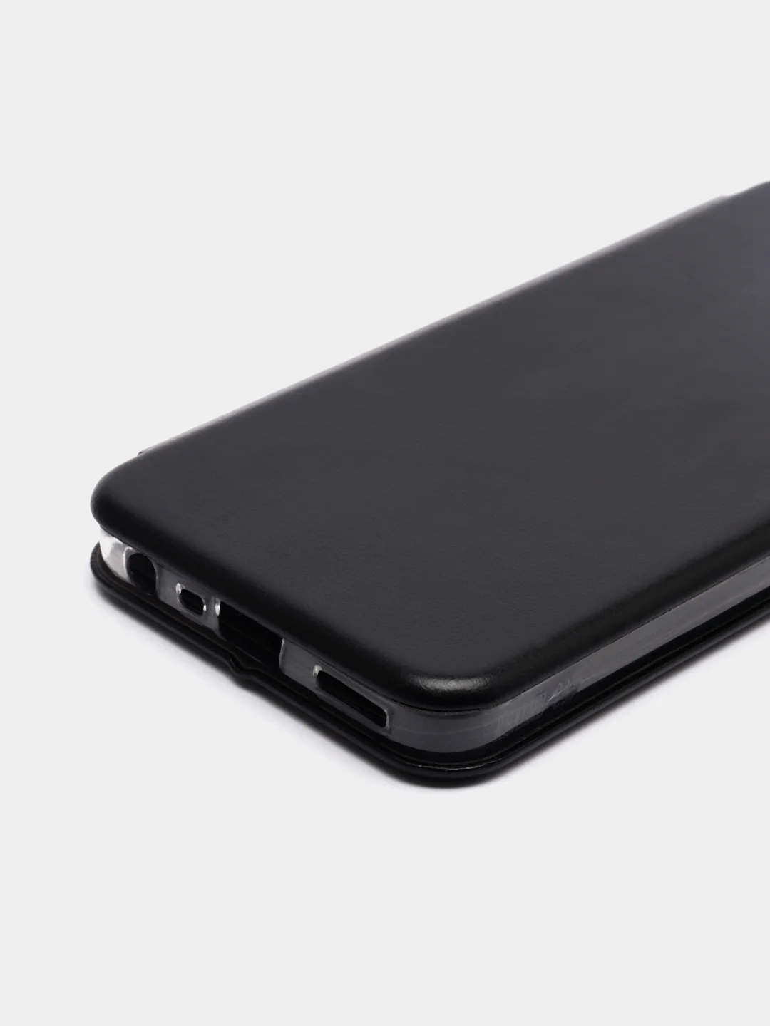 Черный чехол книжка REALME C35