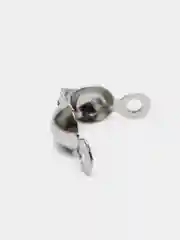 Серый металлик каллоты, зажимы-концевики для создания украшений