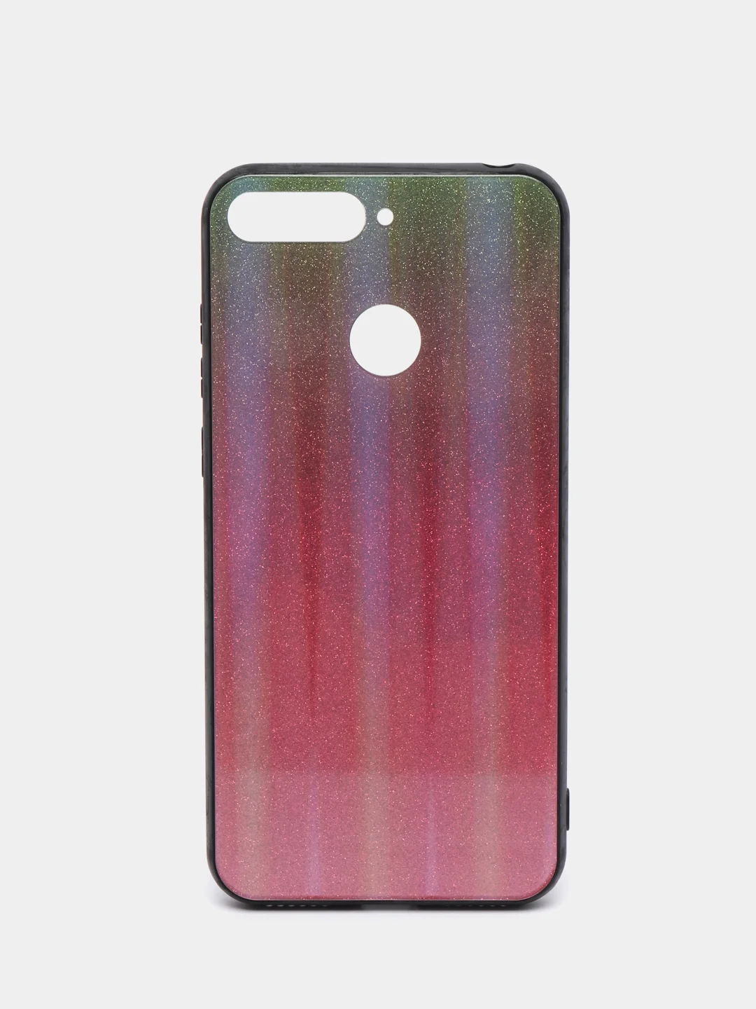 Зеленый чехол для Honor 8C Gradient Glass