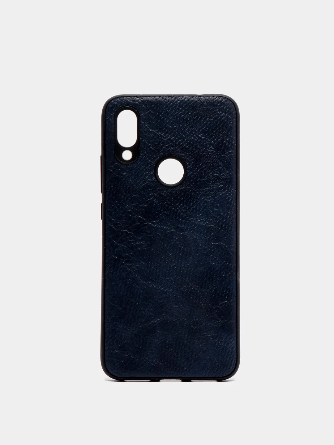 Темно-синий чехол под кожу Xiaomi Redmi 7A, Redmi 8, Redmi 8A, Redmi Note 8T