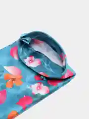 Желтый чехол-мешочек для очков с салфеткой