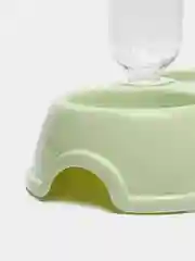 Мятный миска двойная, автопоилка с кормушкой, для кошек и собак