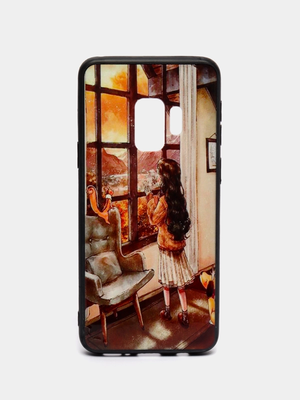 Силиконовый чехол-накладка на Samsung Galaxy S9