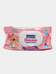 Влажные салфетки "Grendy", детские, с Д-пантенолом, 50, 70, 120 штук