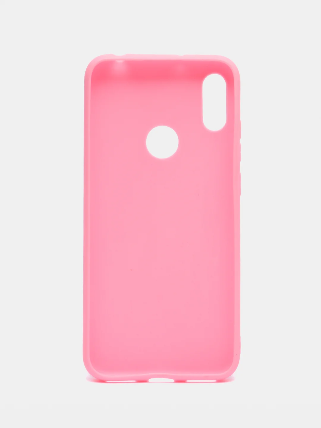 Розовый чехол силиконовый Honor 8A / 8А Prime / Huawei Y6 2019 / У6 Prime 2019 / Y6s, Хонор 8А
