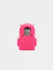 Розовый otg - Адаптер переходник с  MicroUSB  на USB 3.0 OTG