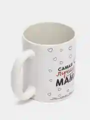 Коралловый подарочный набор маме: фартук + кружка