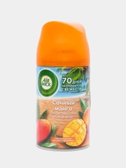 Освежитель воздуха в сменных аэрозольных баллонах Air Wick Freshmatic: "Тропические фантазии: Спелый манго" 250мл