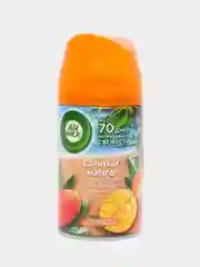 Освежитель воздуха в сменных аэрозольных баллонах Air Wick Freshmatic: "Тропические фантазии: Спелый манго" 250мл