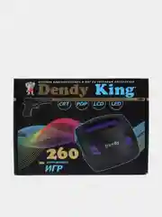 Игровая приставка Dendy King 260 встроенных игр + световой пистолет